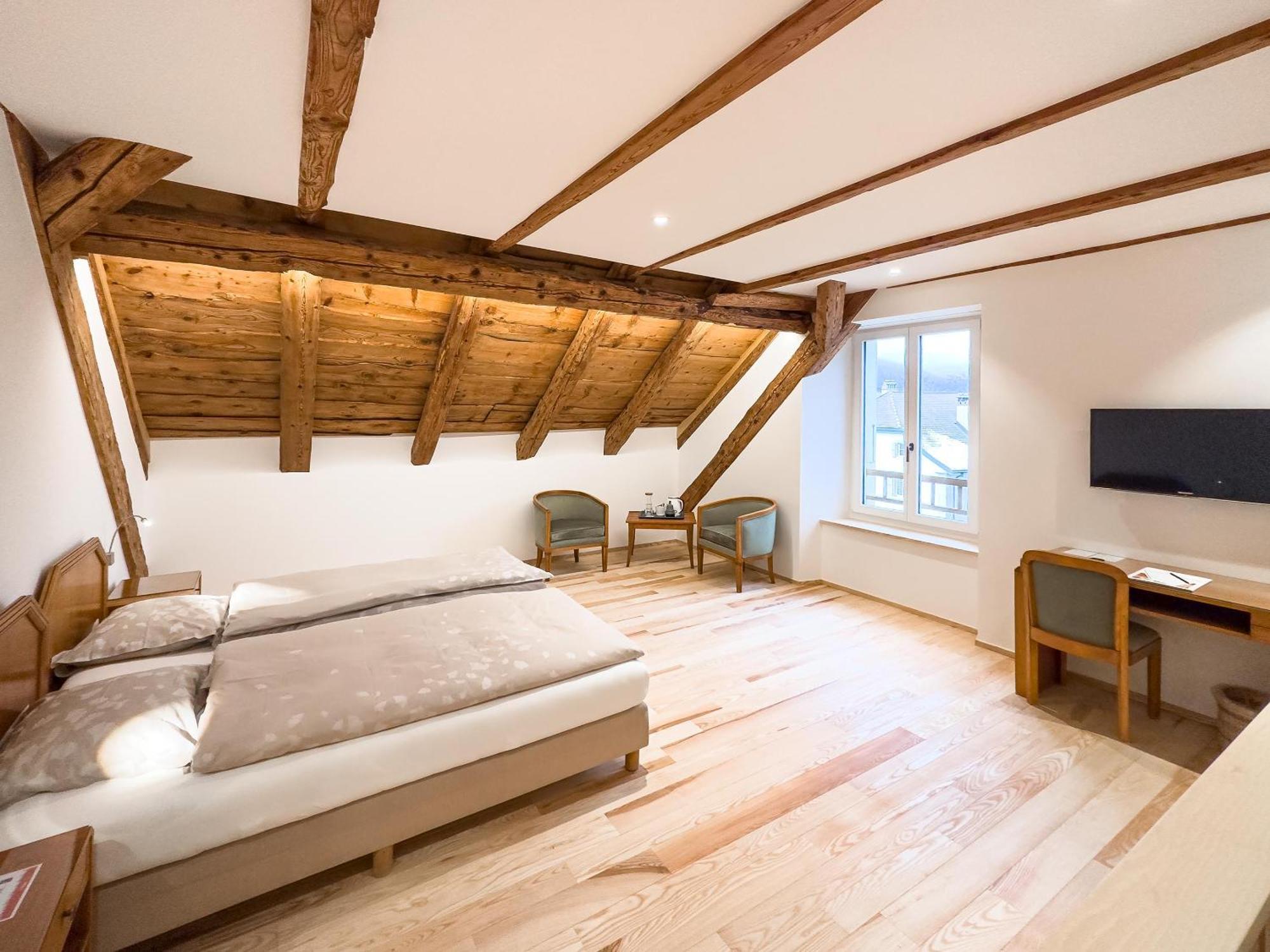 Hotel De L'Aigle Couvet Værelse billede